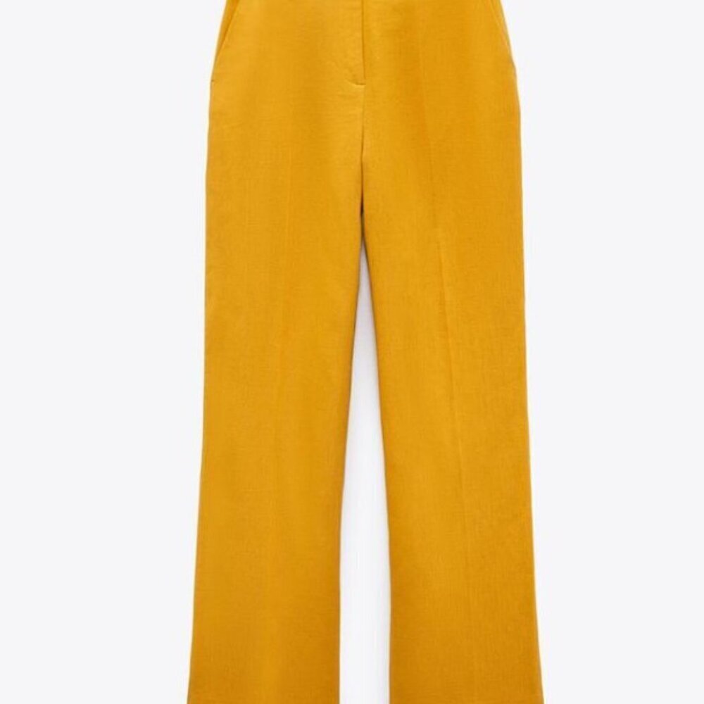 ZARA LINEN PANTS SIZE XS 2020 710 305